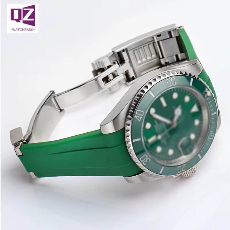 Bracelet de montre en caoutchouc et silicone