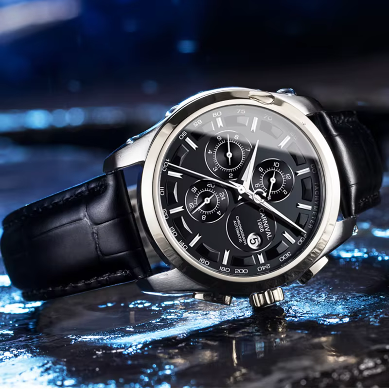 Relogio masculino – montre automatique de carnaval pour hommes