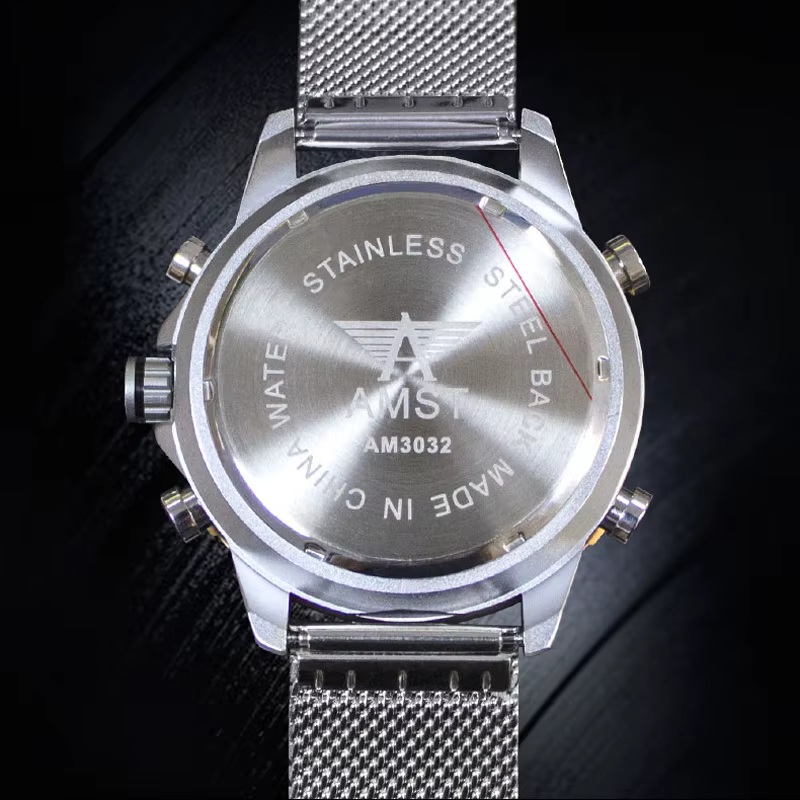 Montre-bracelet de sport étanche pour homme