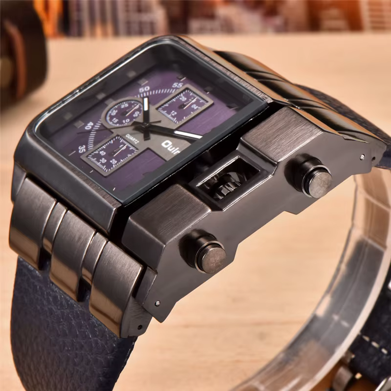 Oulm-Montre de sport unique pour homme