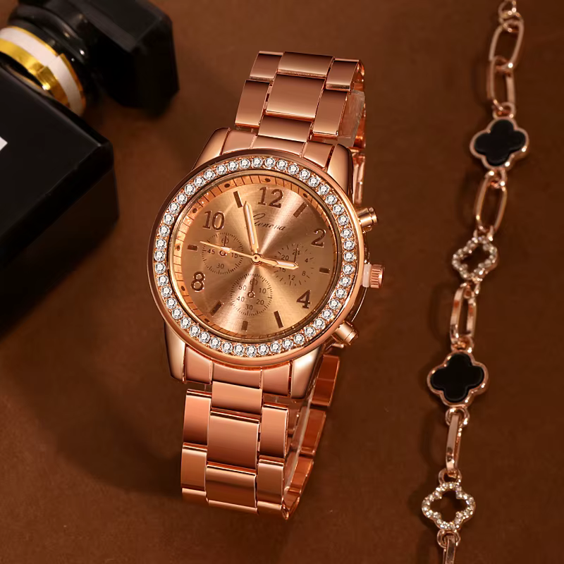 Montres pour femmes genève classique luxe Montre strass