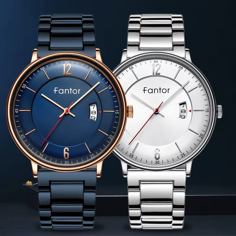 Fantor – montre-bracelet à Quartz pour hommes