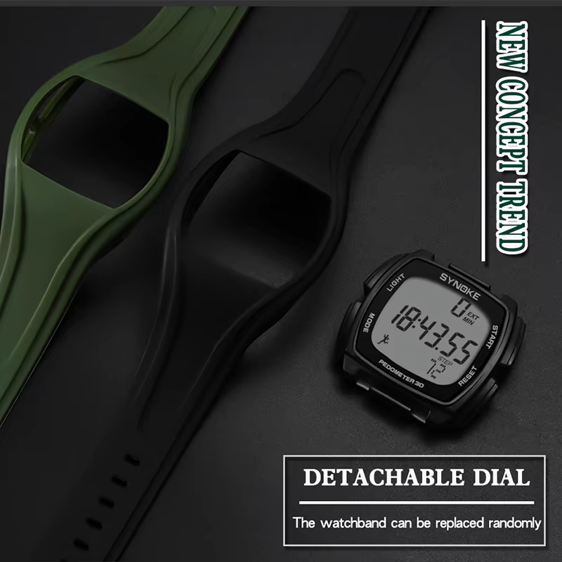 Montres numériques pour hommes