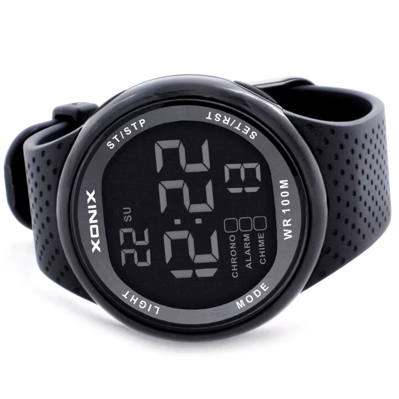 Chaud!!! XONIX mode hommes montres de sport étanche 100m en plein air amusant numérique natation plongée Montre-bracelet Reloj Hombre Montre Homme