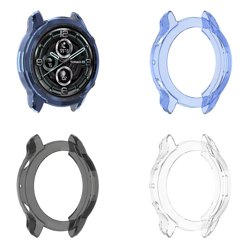 Coque de protection en TPU souple Ultra-mince pour montre connectée Ticwatch Pro 3 Lite / Pro 3