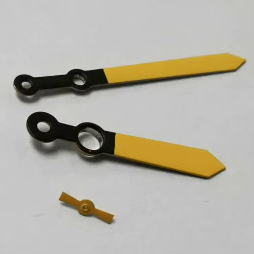 Parhéritage-Aiguilles de montre orange pour hommes
