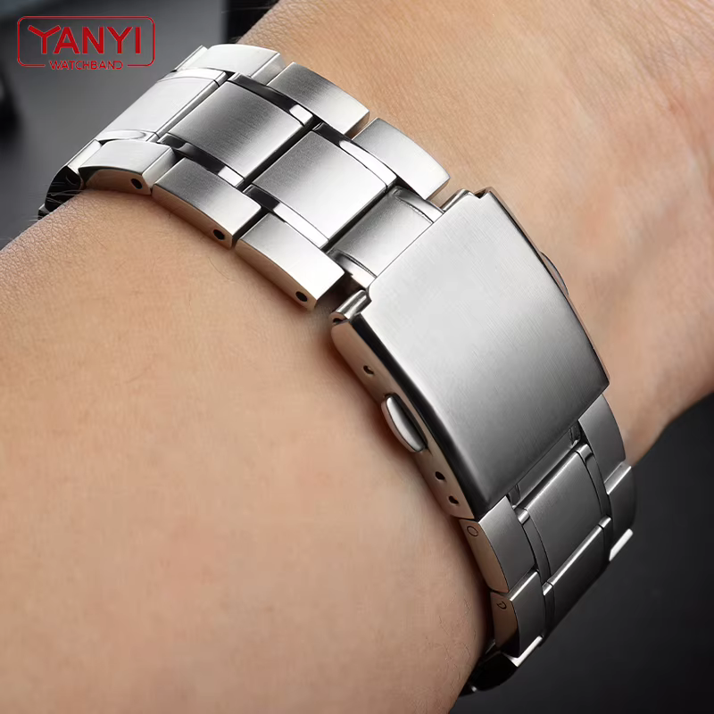 Bracelet de montre en acier inoxydable pour casio Swordfish MTP-1374 MTP-1375 MDV-106
