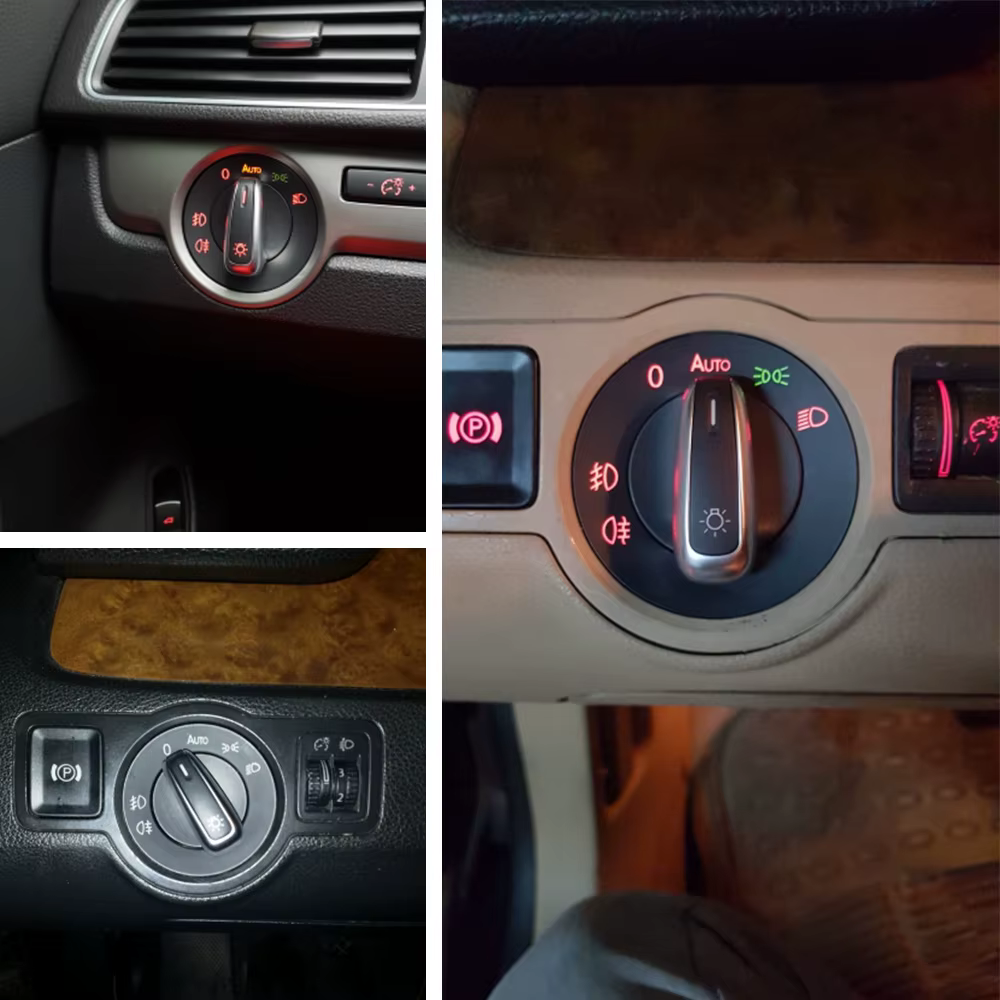Interrupteur de phare de voiture, contrôle des phares antibrouillard 5ND 941431 Accessoires automobiles B pour VW Passat B6 B7 Golf Jetta MK6 MK5 Tiguan SEAT Volkswagen