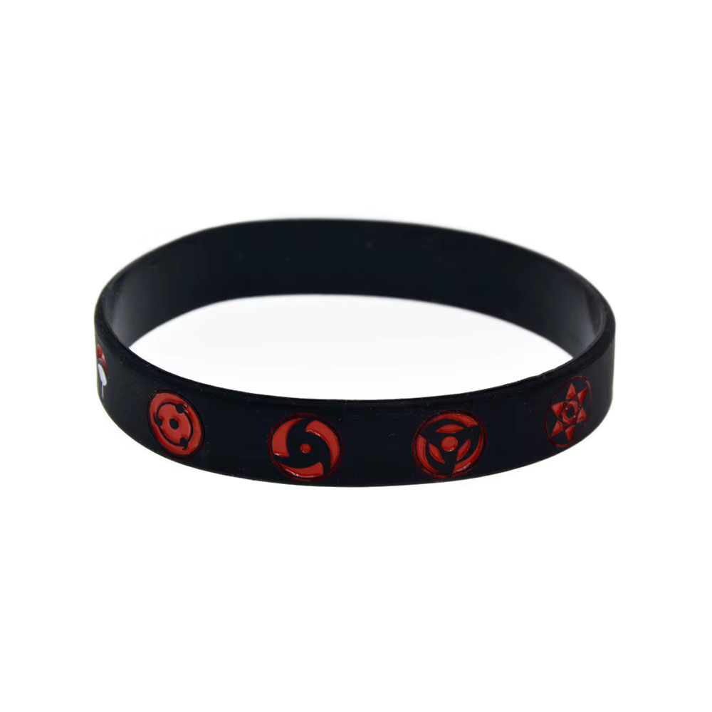 Bracelet en silicone souple pour hommes et femmes