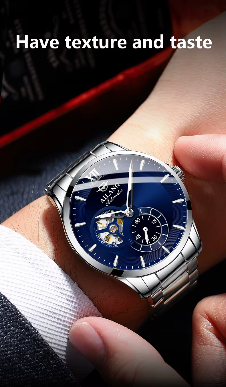 Montre mécanique automatique pour homme
