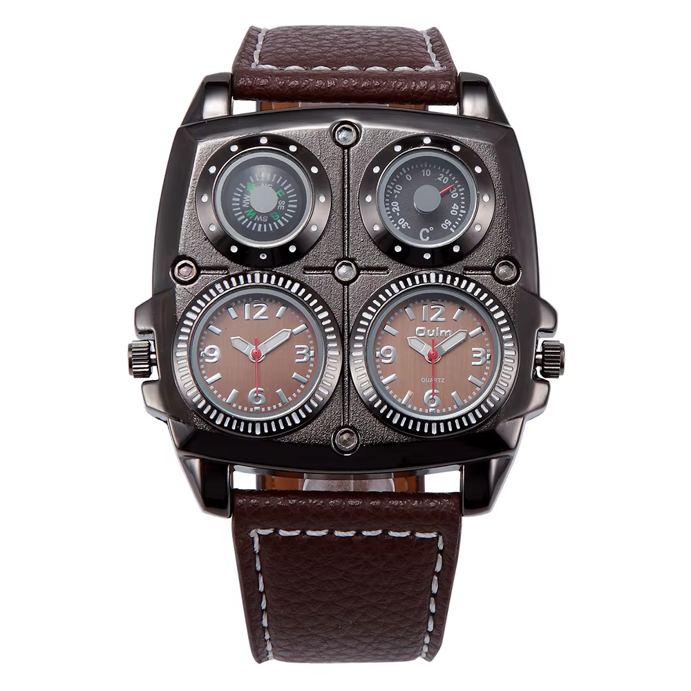 Oulm – montre à Quartz pour homme