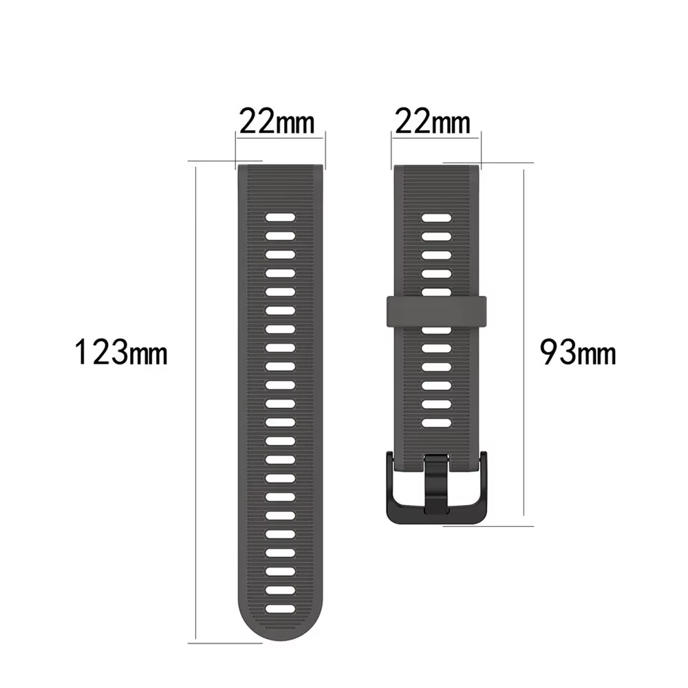 Bracelet de montre en Silicone souple