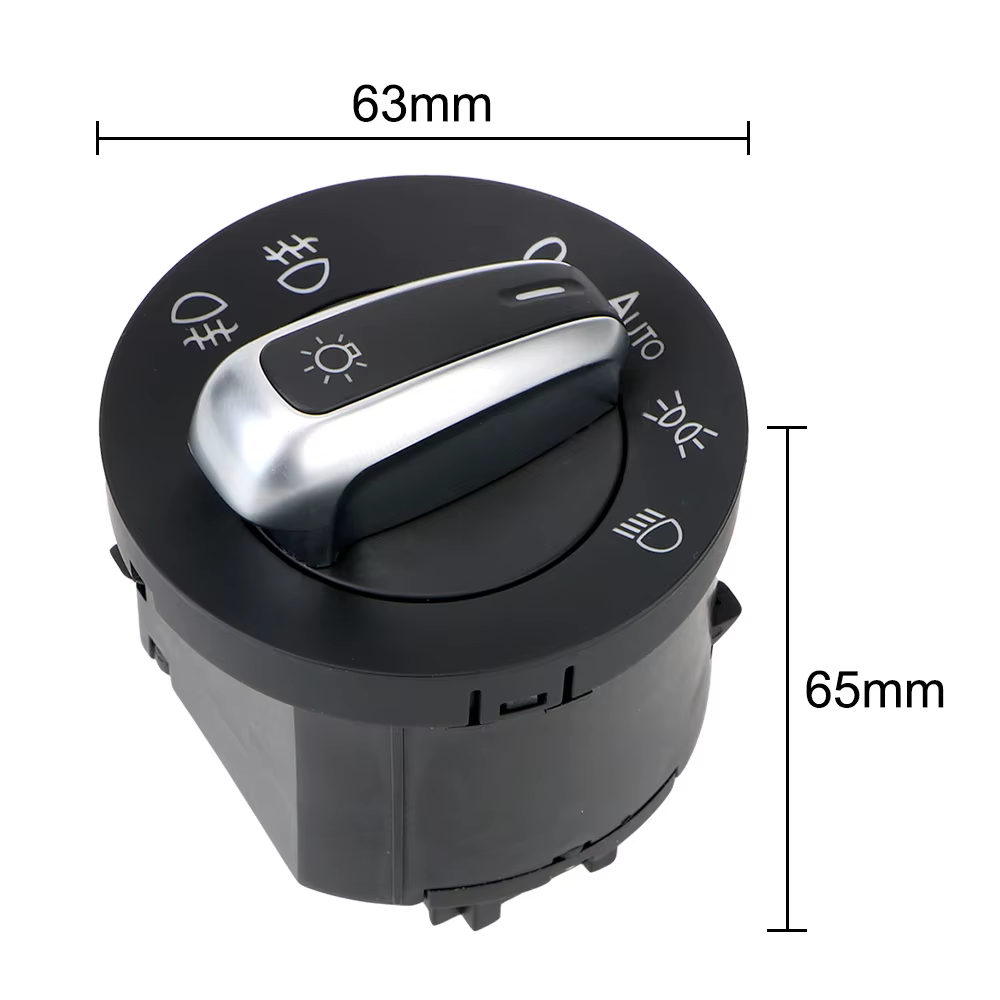 Interrupteur de phare de voiture, contrôle des phares antibrouillard 5ND 941431 Accessoires automobiles B pour VW Passat B6 B7 Golf Jetta MK6 MK5 Tiguan SEAT Volkswagen
