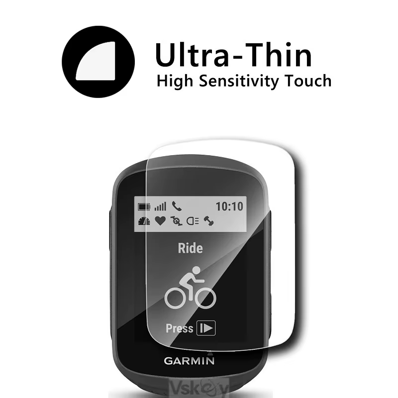 100 pièces protecteur d'écran pour Garmin Edge vtt Explore 2 850 550 540 840 830 820 530 520 1030 1040 Film de protection en verre trempé