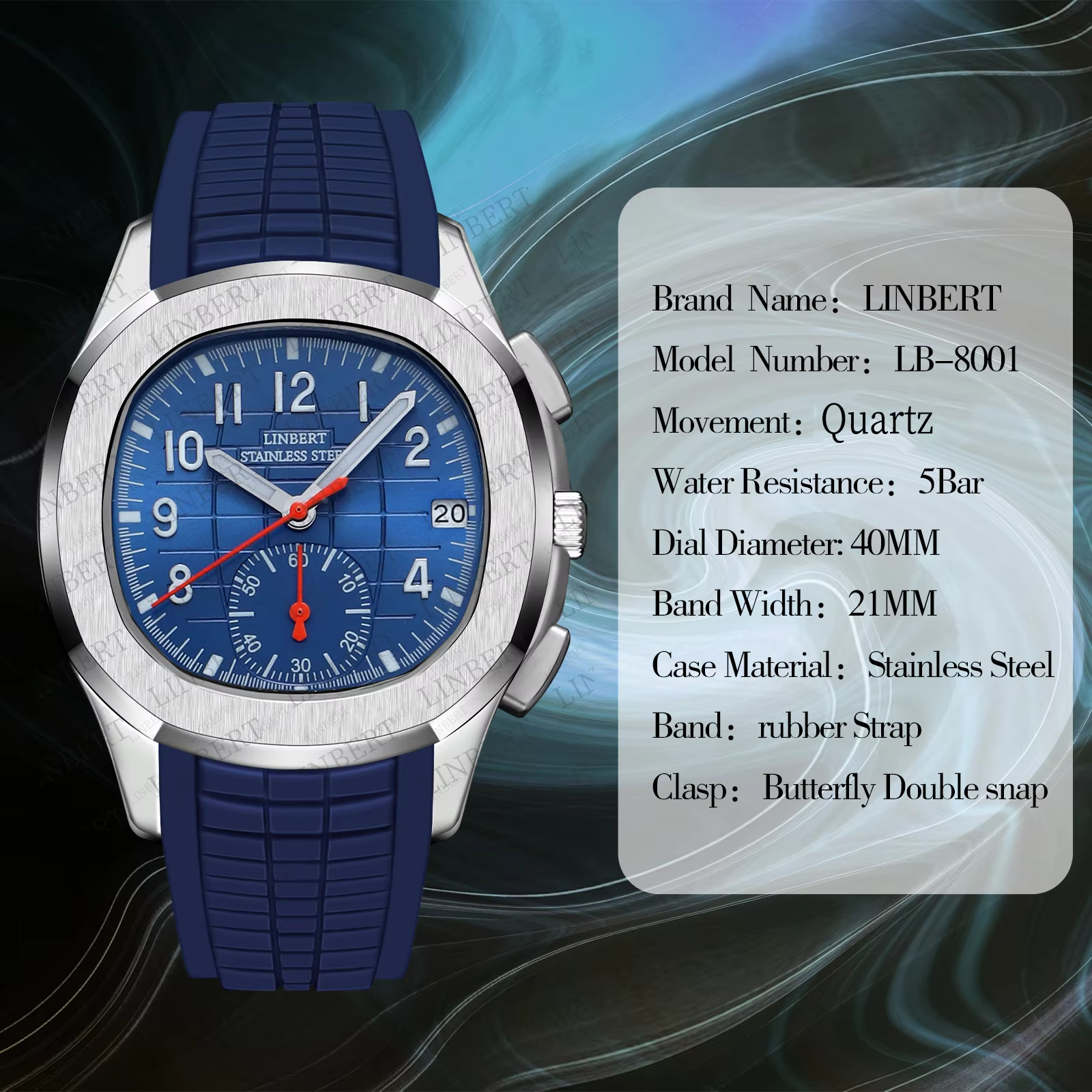 Montre militaire numérique Shoous pour homme