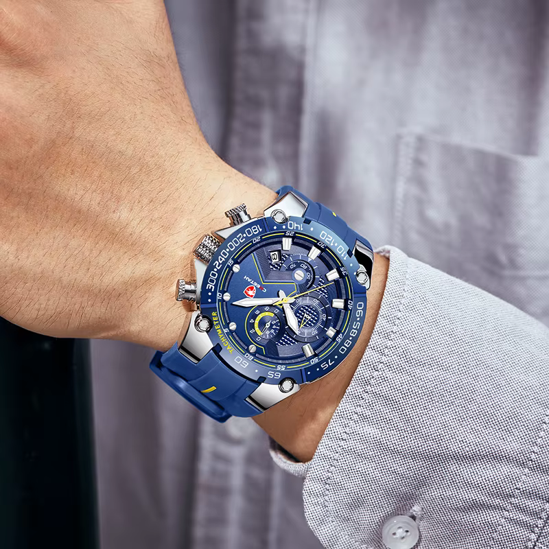CHEETAH nouvelles montres hommes marque de luxe grand cadran montre