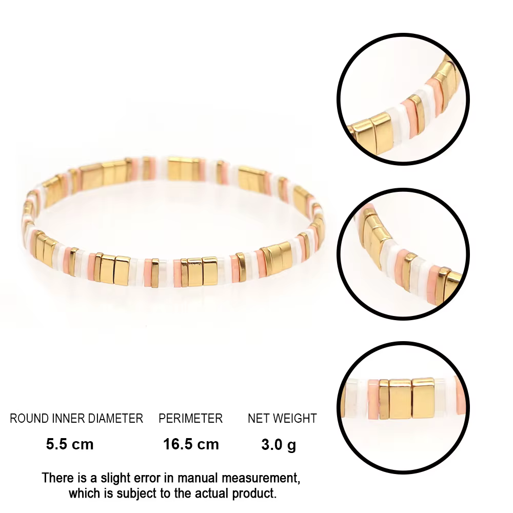 Bracelets Boho MIYU pastels pour femmes, bijoux ethniques, perles de proximité, à la mode, nouveau cadeau