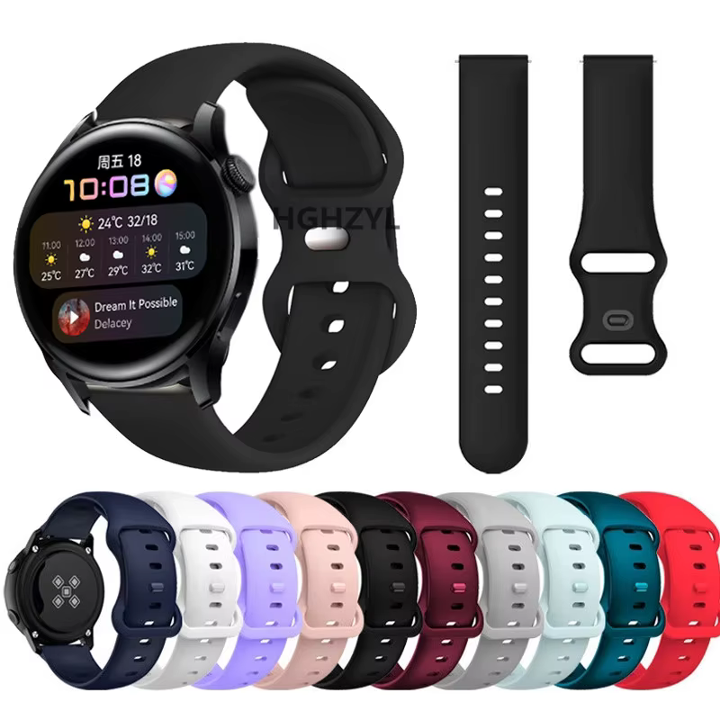 Nouveau 20 22mm Bracelet de montre intelligente pour Huawei