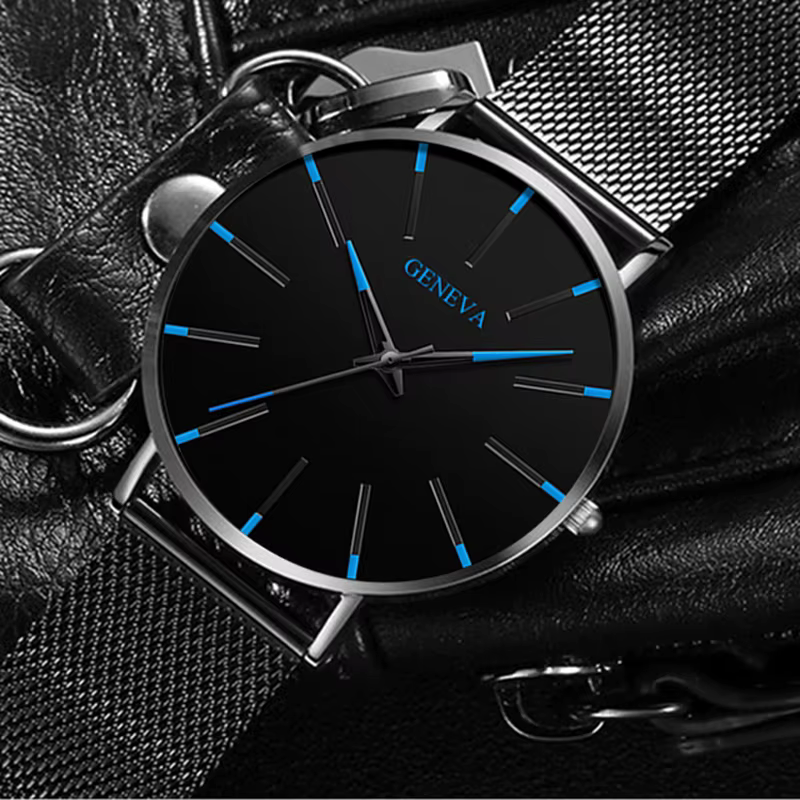 Genève – montre minimaliste pour hommes