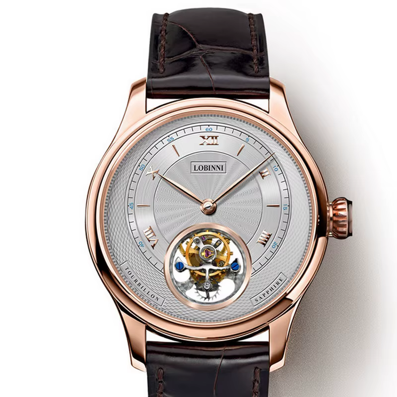 Tourbillion montre de luxe hommes