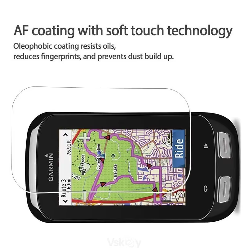 100 pièces protecteur d'écran pour Garmin Edge vtt Explore 2 850 550 540 840 830 820 530 520 1030 1040 Film de protection en verre trempé