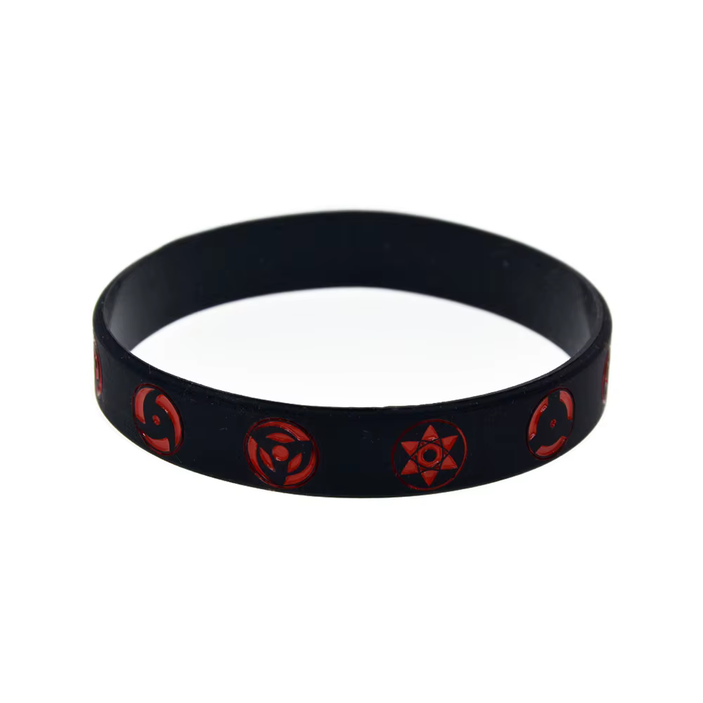 Bracelet en silicone souple pour hommes et femmes