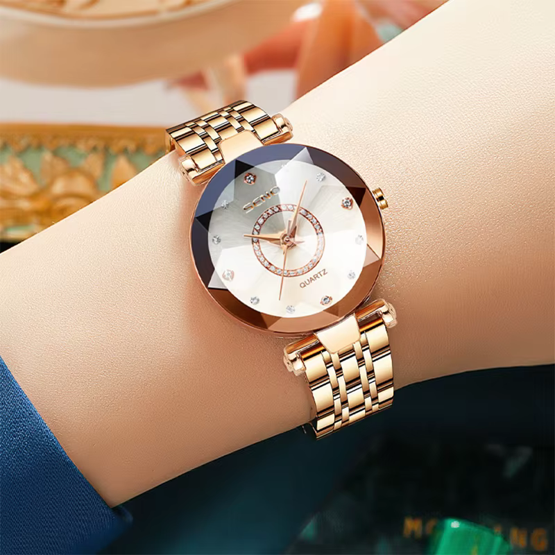 Montres à quartz pour femmes, marque de luxe, mode féminine, livraison directe