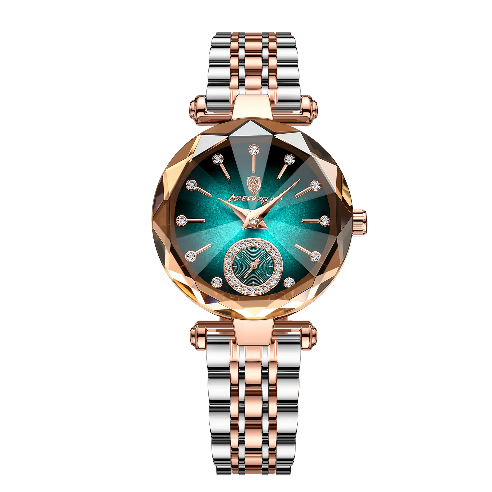 POEDAGAR montres de luxe pour dames Top marque en acier inoxydable étanche Quartz femme montre-bracelet Relogio Feminino fille cadeau + boîte