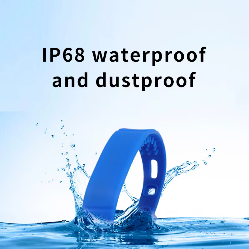 Bracelet en Silicone avec puce RFID UHF