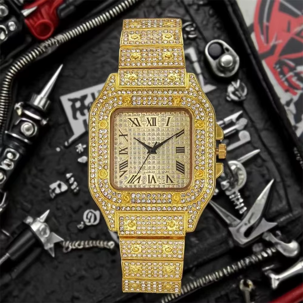 Montres de luxe carrées pour hommes