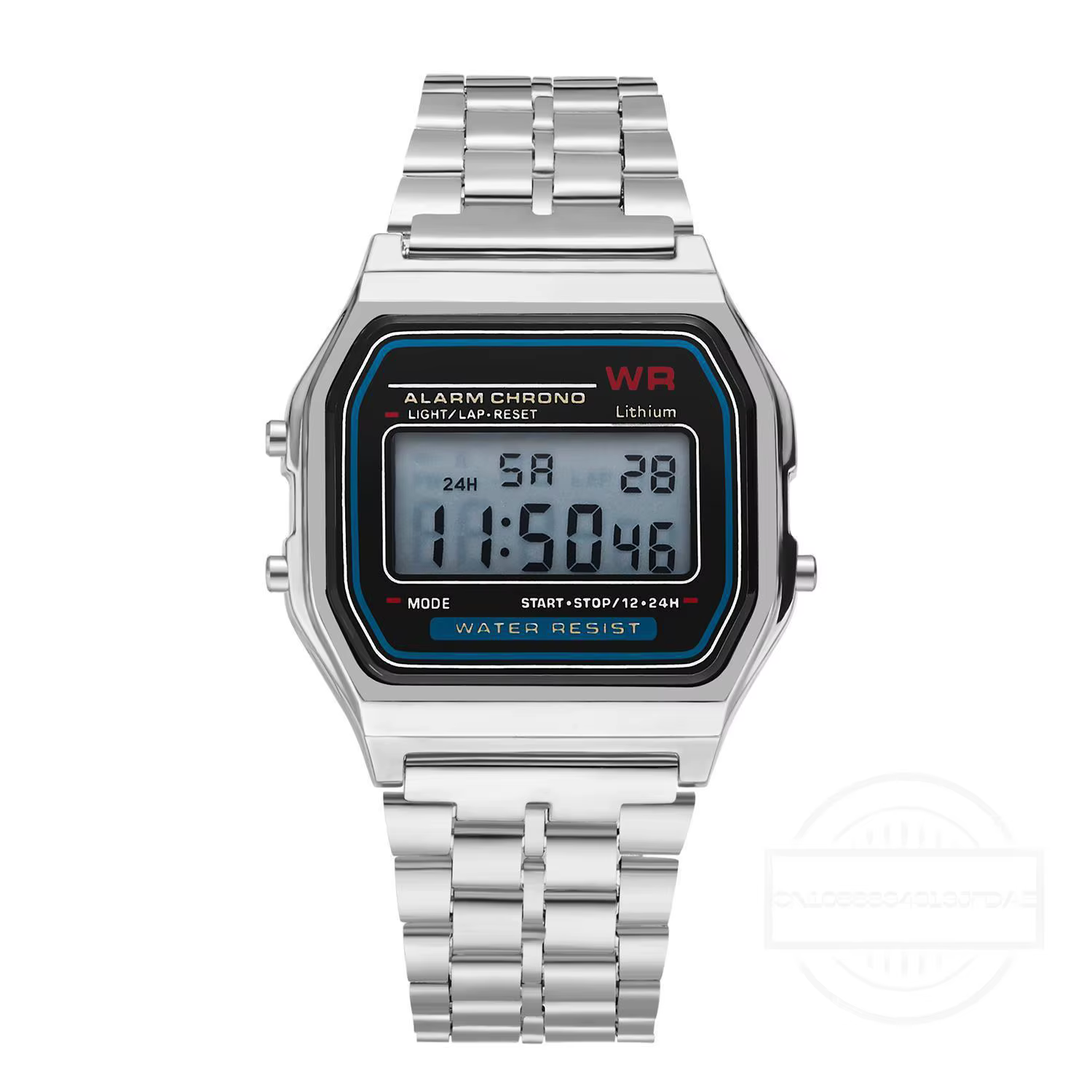 Montres numériques LED de luxe pour hommes