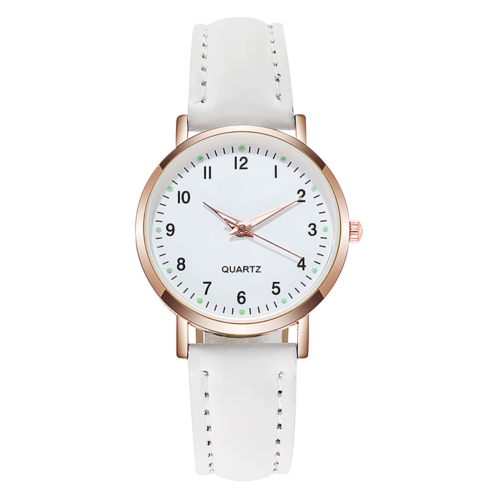 Montre Shoous avec ceinture en cuir pour femme