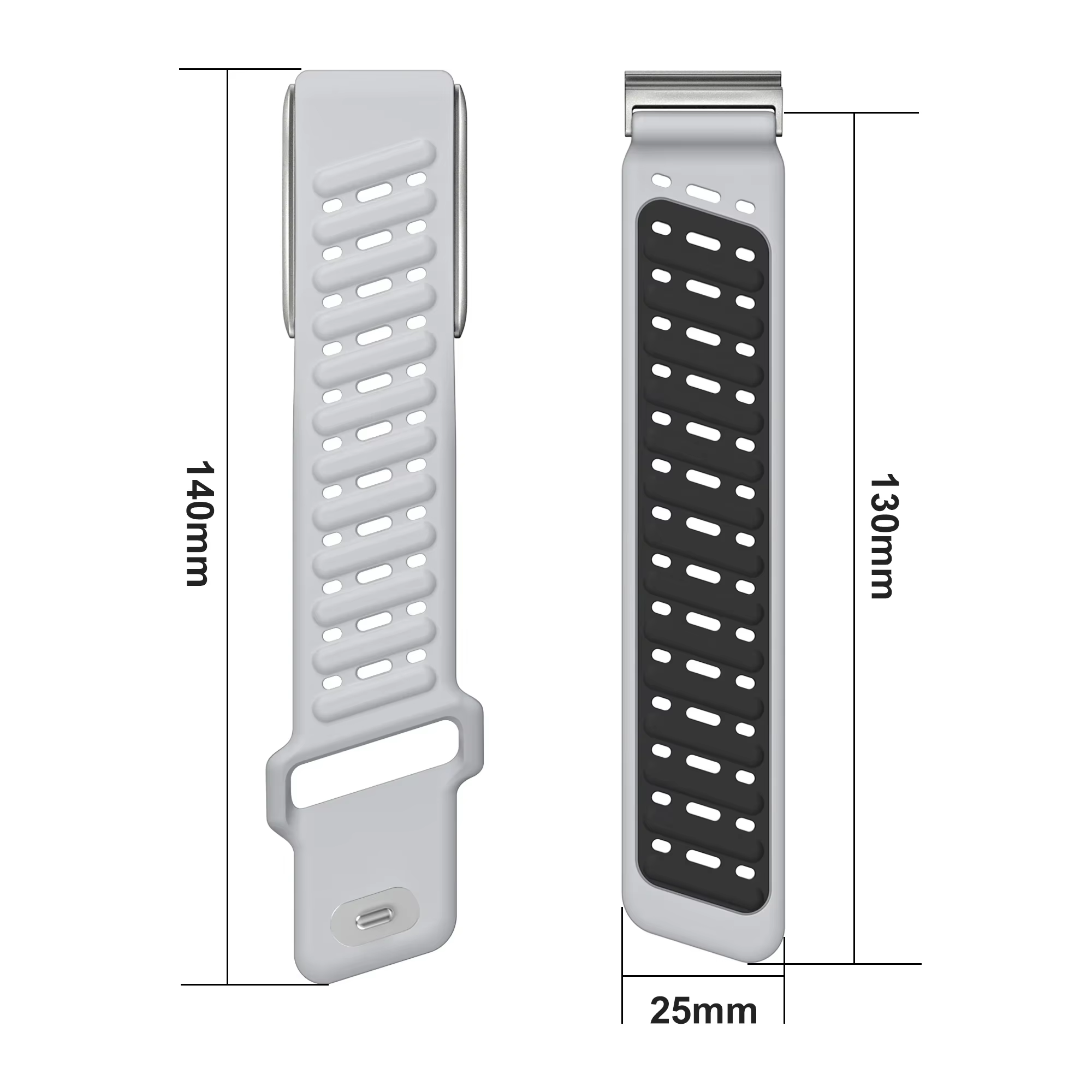 Bracelet en silicone sport officiel pour Whoop 5.0