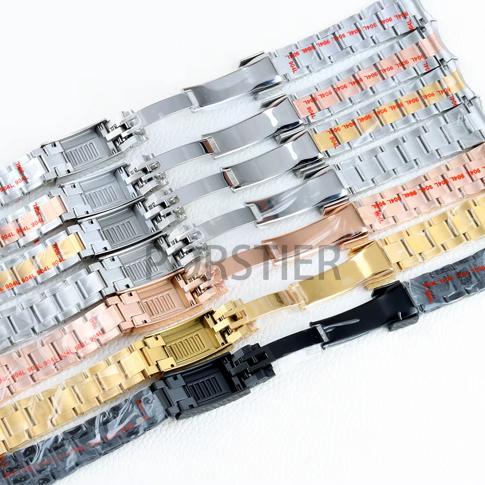 Jubilee-Bracelet de Montre en Acier Inoxydable de 20mm