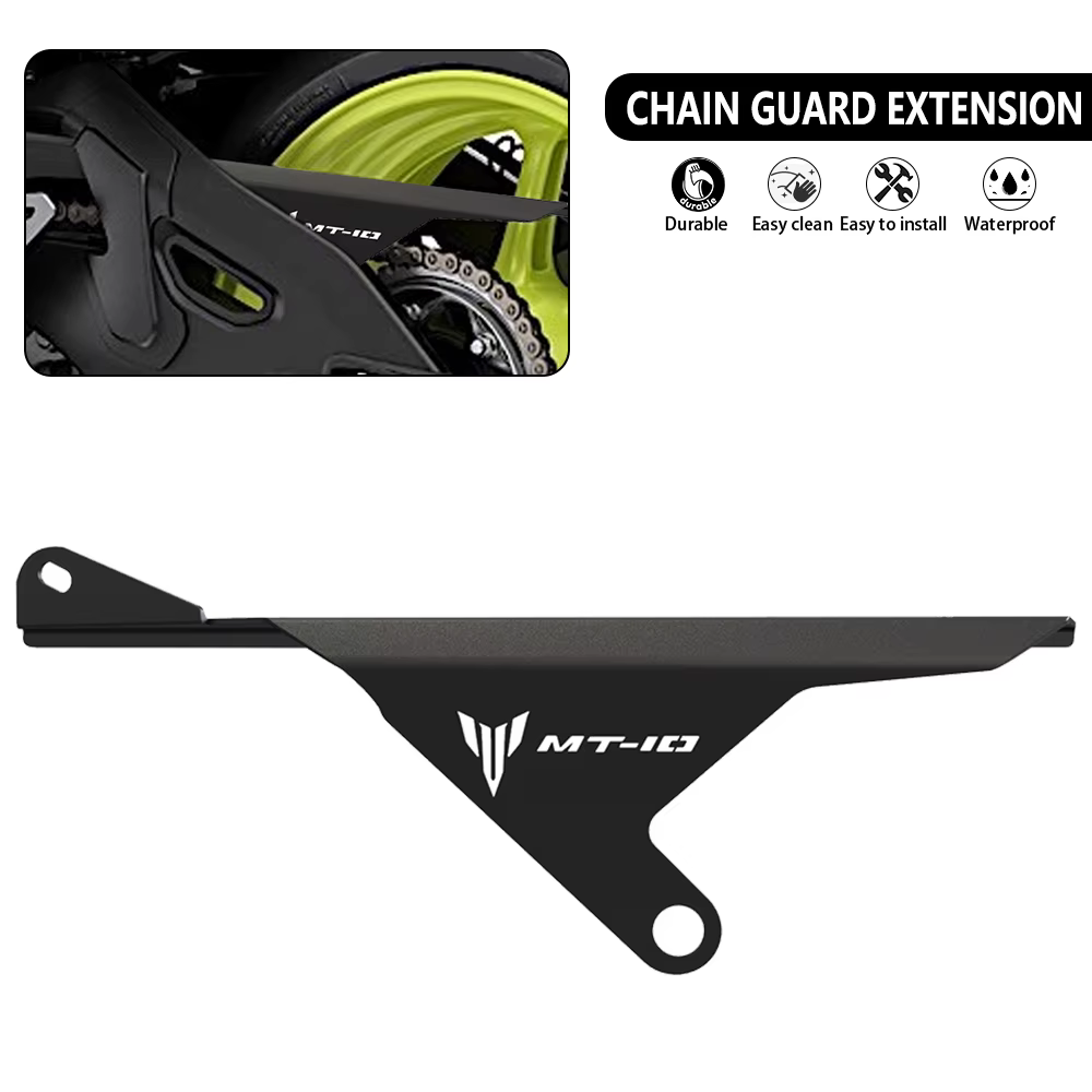 Couvercle de protection de chaîne arrière de moto, accessoires pour Yamaha MT-10 MT10 MT 10 SP 2016- 2023 2022 2021 2020 2019 2018 2024