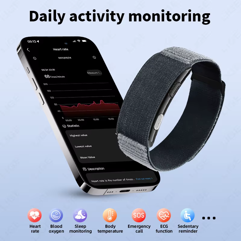 ECG montre intelligente hommes fréquence cardiaque pression artérielle Bracelet de santé bracelets intelligents bande de sport Fitness Tracker femmes Smartwatch 2026