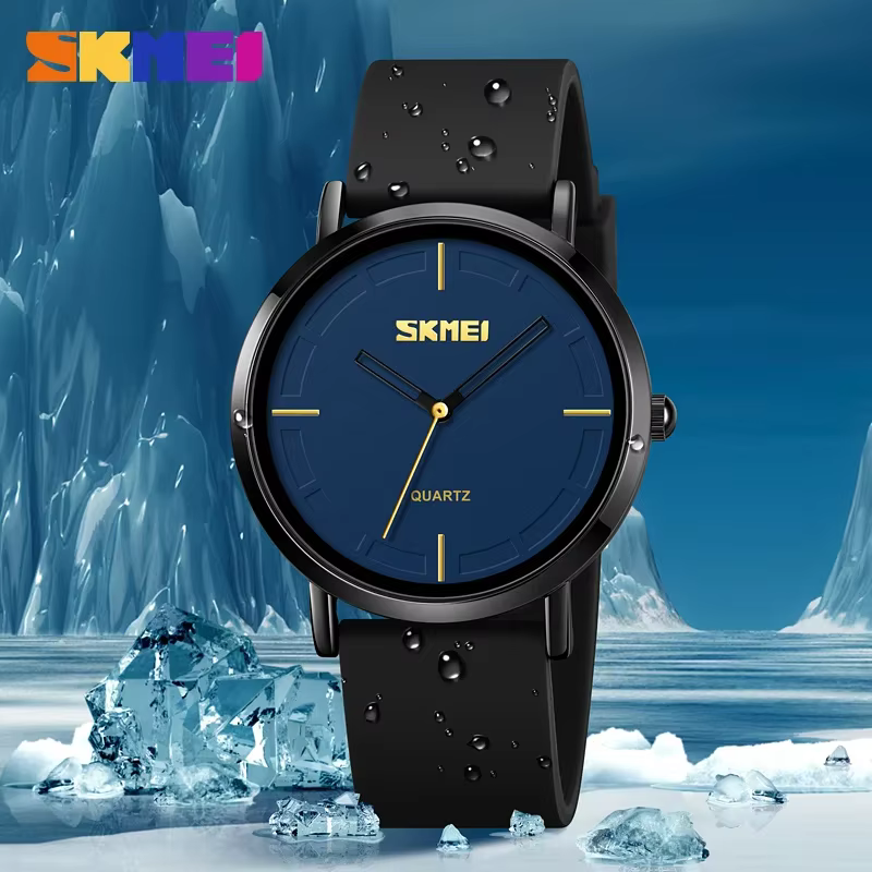 SKMEI 2050 montre à Quartz Simple de luxe pour hommes décontracté étanche sport