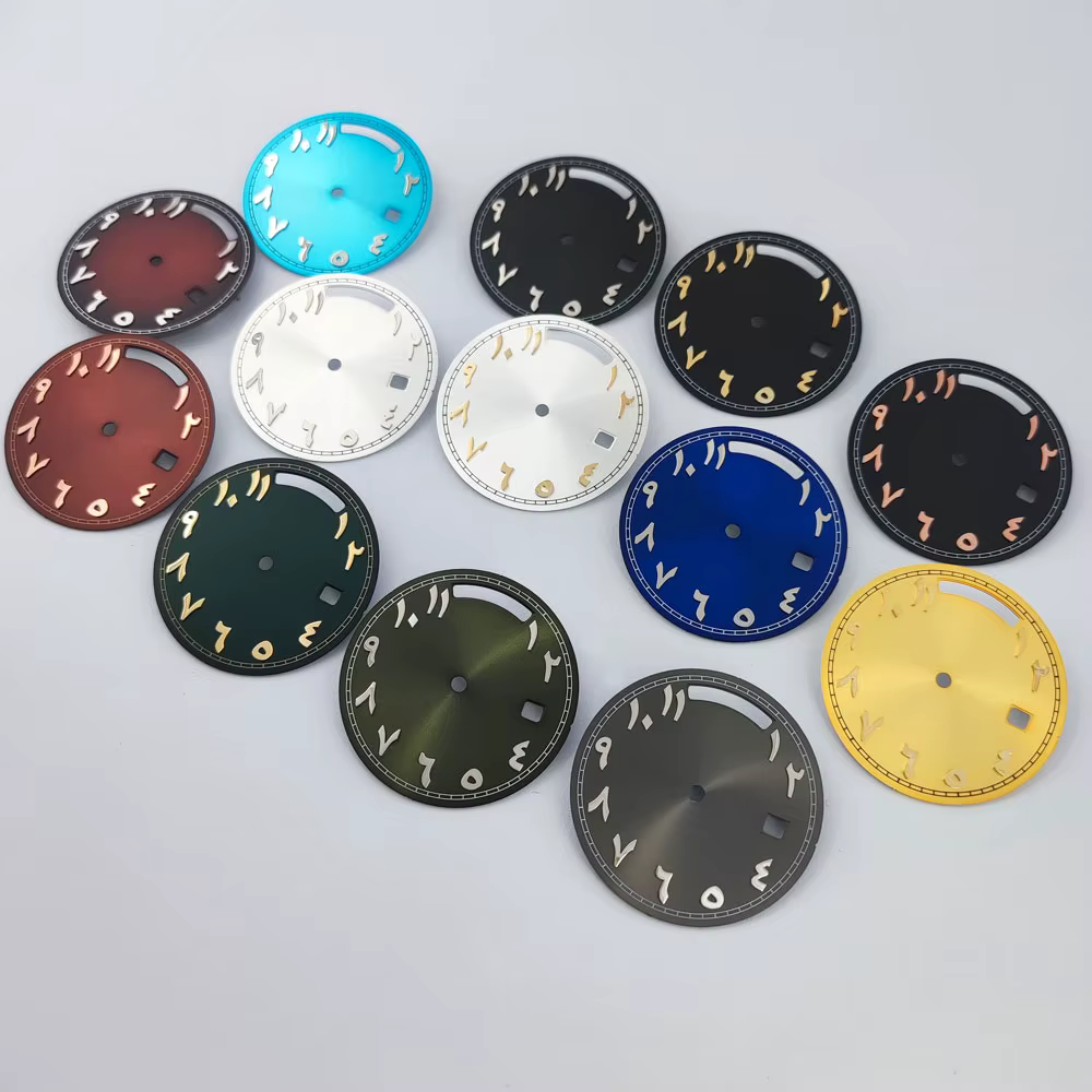 Cadran de montre 8285, cadran à chiffres arabes de 31MM