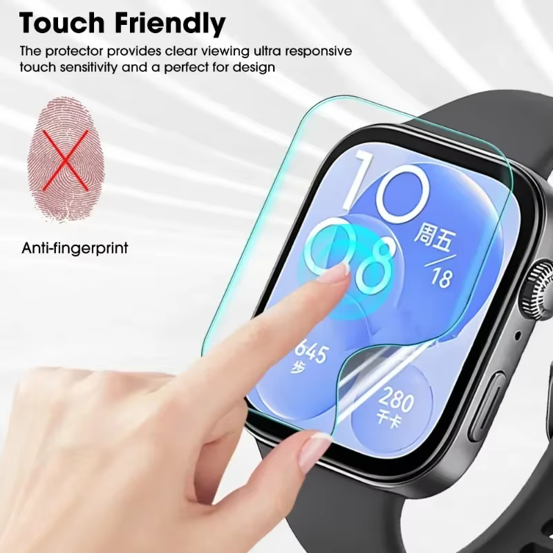 Film Hydrogel Souple et Flexible pour Huawei Watch Fit 3 4 5 Pro 2 ES