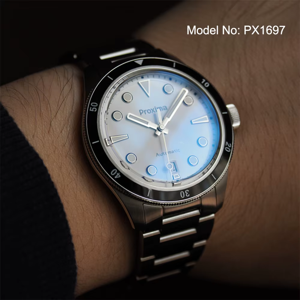 Proxima-Montre existent Mécanique Vintage pour Homme