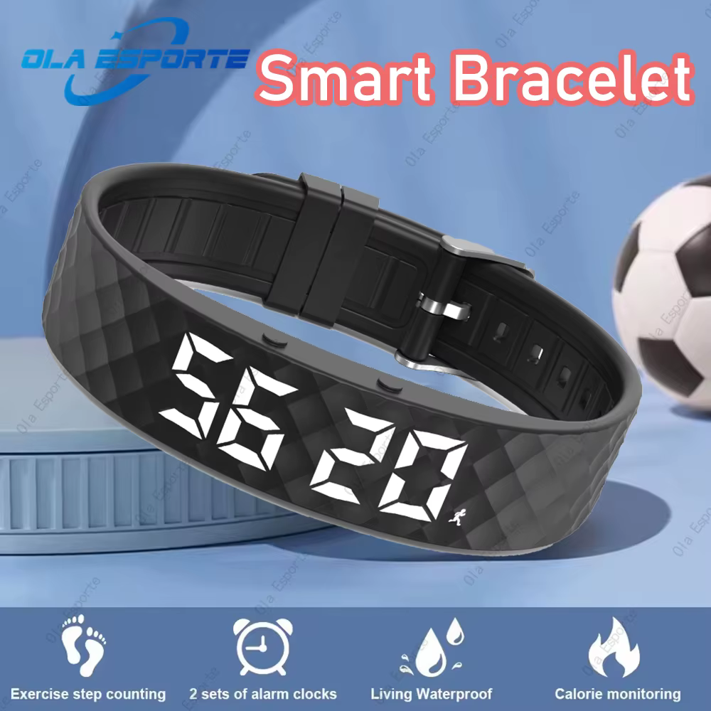 Bracelet Connecté Sportif Extérieur 2026 avec Alarme Vibrante