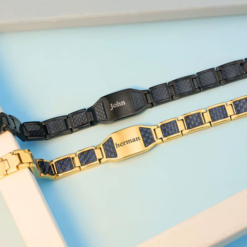 Bracelet Photo personnalisé pour hommes