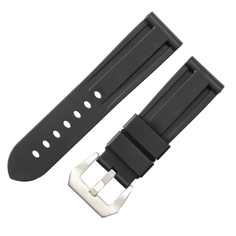 Caoutchouc naturel étanche pour remplacement de bracelet de montre