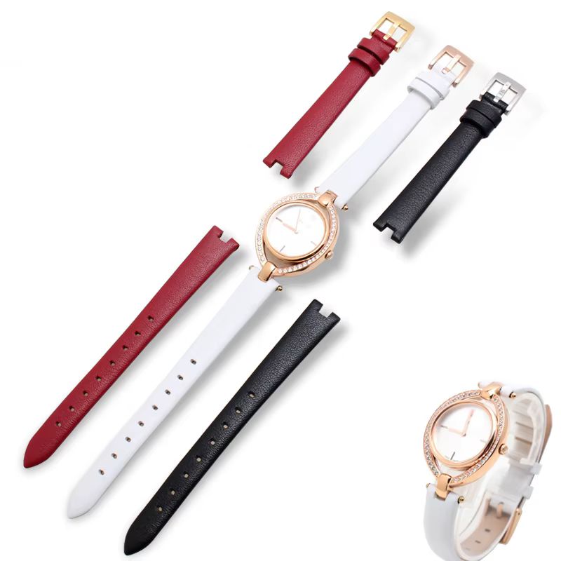 Bracelet de montre en cuir pour femme avec accessoires pour Swarovski Demon Eye 5376812 5376842 5376830