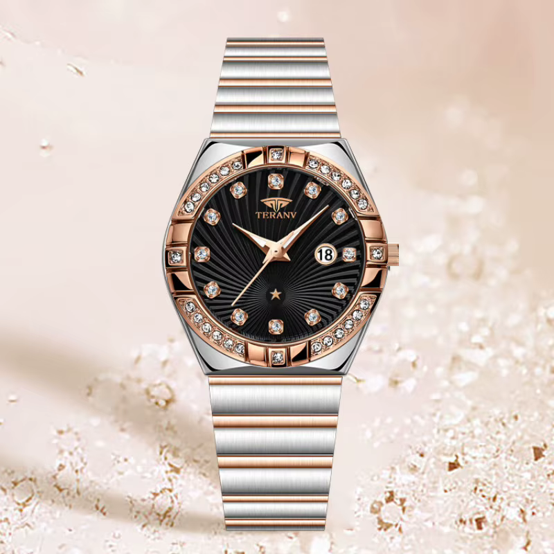 Montre lumineuse ultra fine pour femme