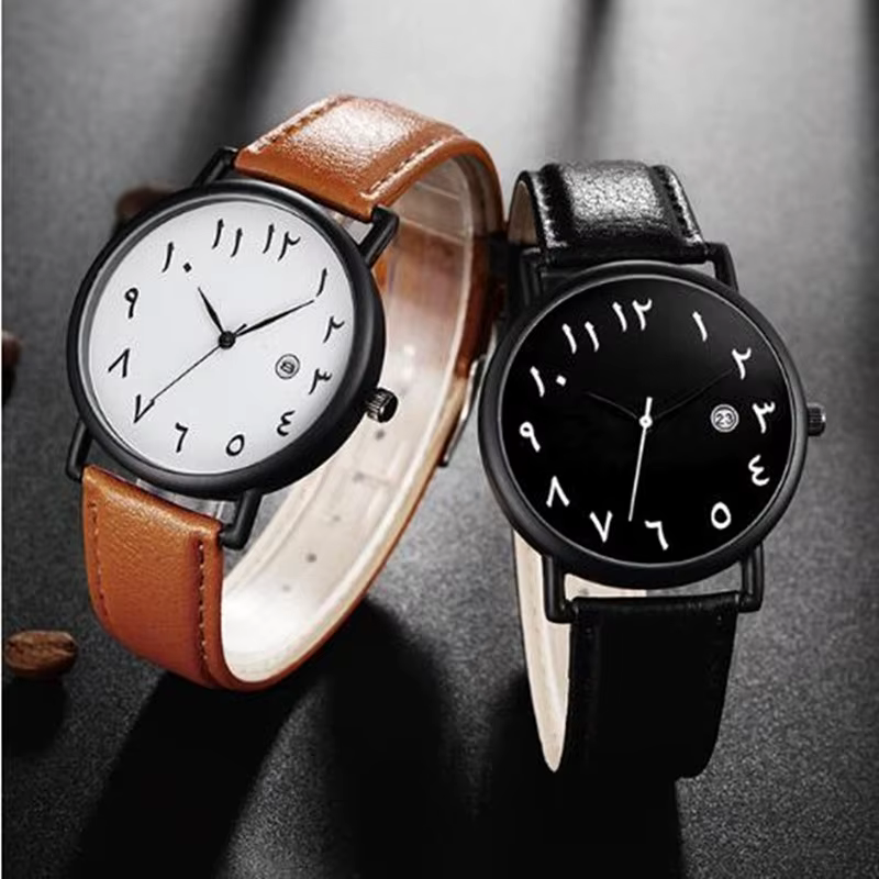 Montres pour hommes 2025 Simple Sport chiffres arabes