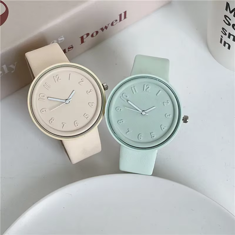 Makaron-Montre à Quartz pour Femme