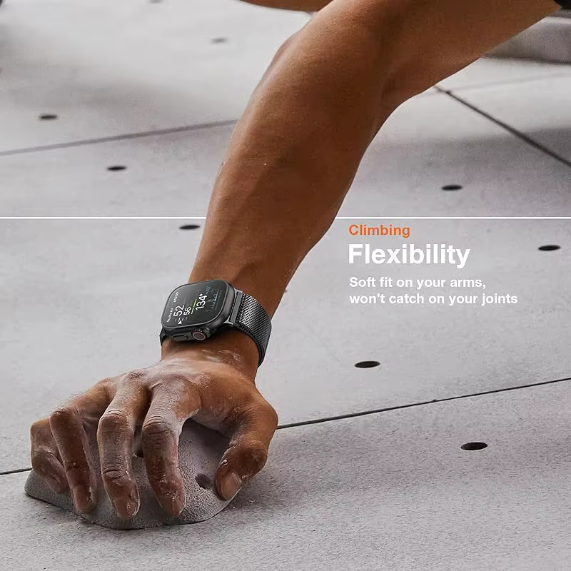 Bracelet à boucle milanaise pour Apple Watch
