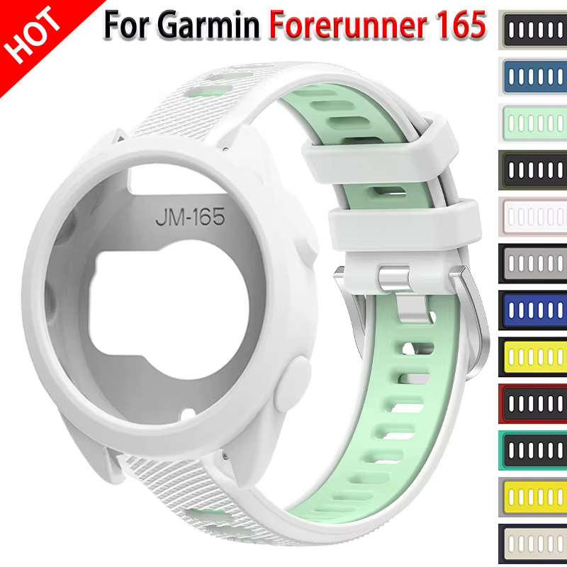 Housse de protection + sangle pour Garmin Forerunner 165