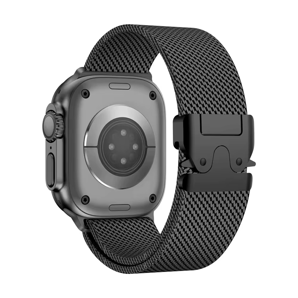 Bracelet en boucle milanaise en titane pour Apple Watch Ultra 2/3